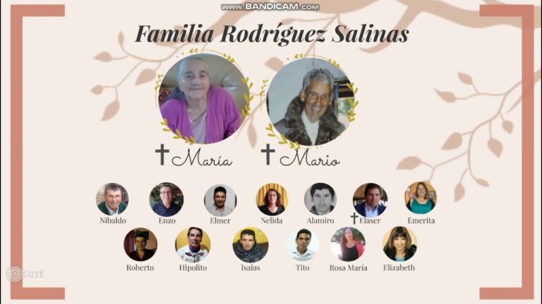 El árbol genealógico de los Rodríguez